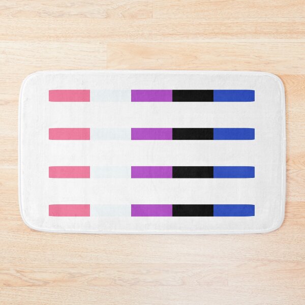 Item preview, Gender Fluid Pride Flag Bar Line designed and sold by TackyTime.