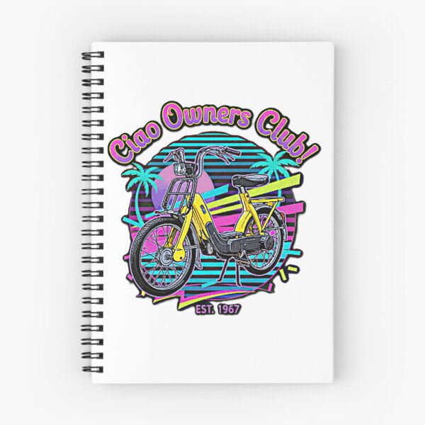 Item preview, Ciao Owners Club – Retro Moped Design 80ies Synthwave designed and sold by MarcWernerCGN.