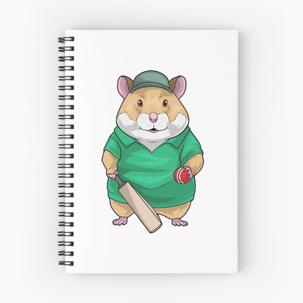 Item preview, Hamster Cricket Cricket bat Sports designed and sold by Snabdesign84.