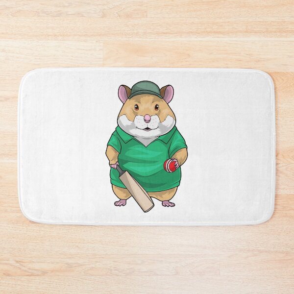 Item preview, Hamster Cricket Cricket bat Sports designed and sold by Snabdesign84.