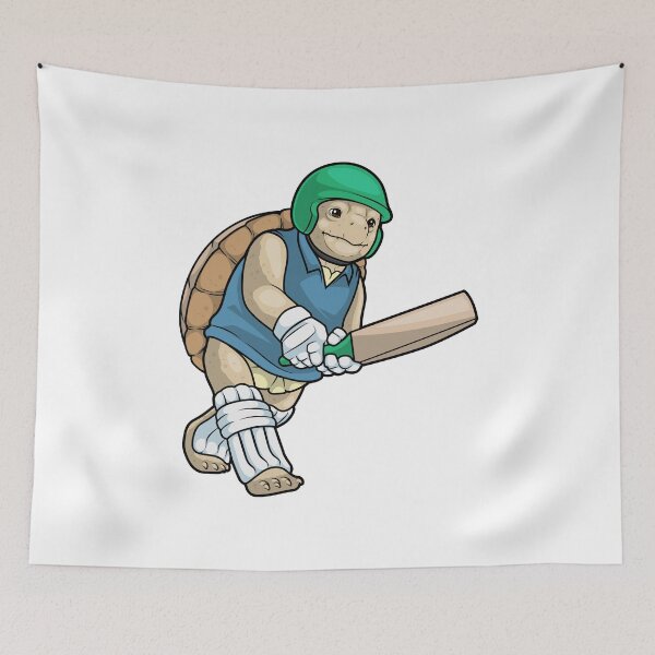 Item preview, Turtle Cricket Cricket bat Sports designed and sold by Snabdesign84.