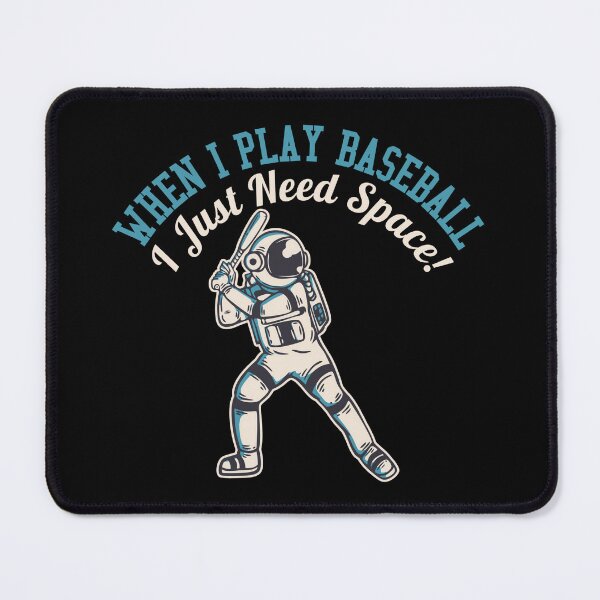 Item preview, Astronaut Playing Baseball Vintage designed and sold by MOFAPPAREL.
