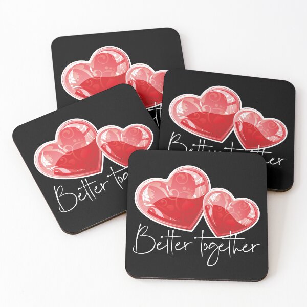 Item preview, "Better Together" – Valentine's Gift for Your Loved One, W designed and sold by HGstudioDesign.