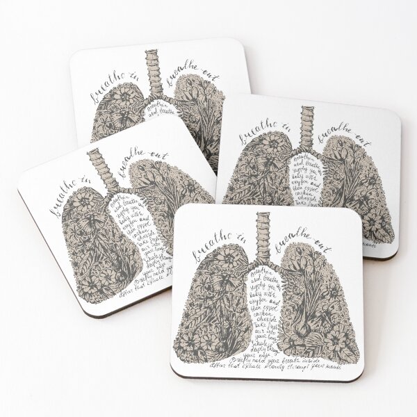 Item preview, Decorative floral lungs anatomy designed and sold by bokasin.
