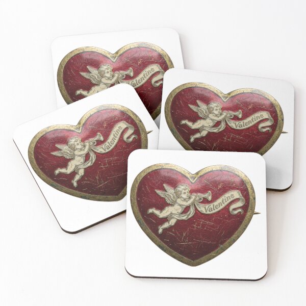 Item preview, Golden Cupid Valentine Heart designed and sold by xMErCUrY03x.