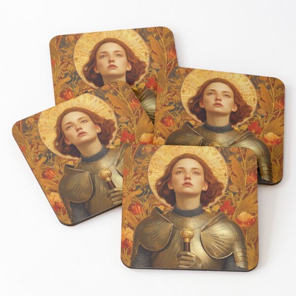 Item preview, Joan of Arc - Maid of Orleans Portrait designed and sold by PetsArt.
