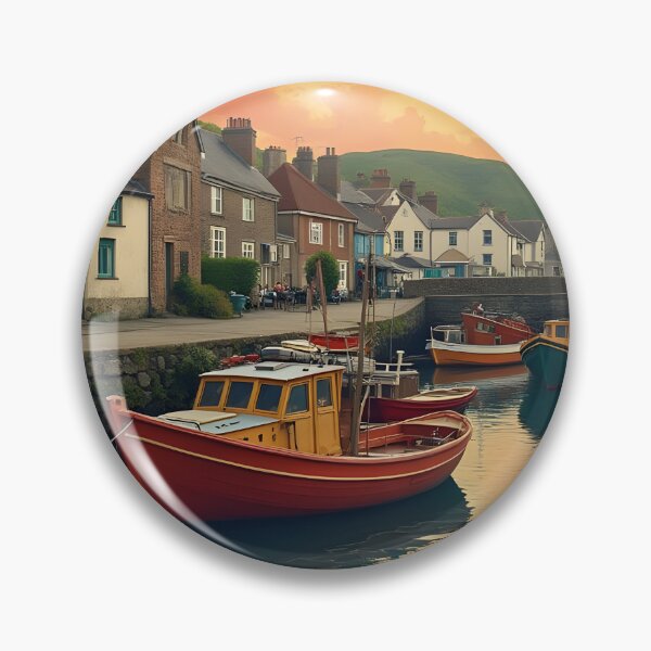Item preview, Retro Travel poster of Ireland coastal harbour designed and sold by Robert Lacy.