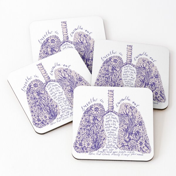Item preview, Decorative floral lungs anatomy designed and sold by bokasin.