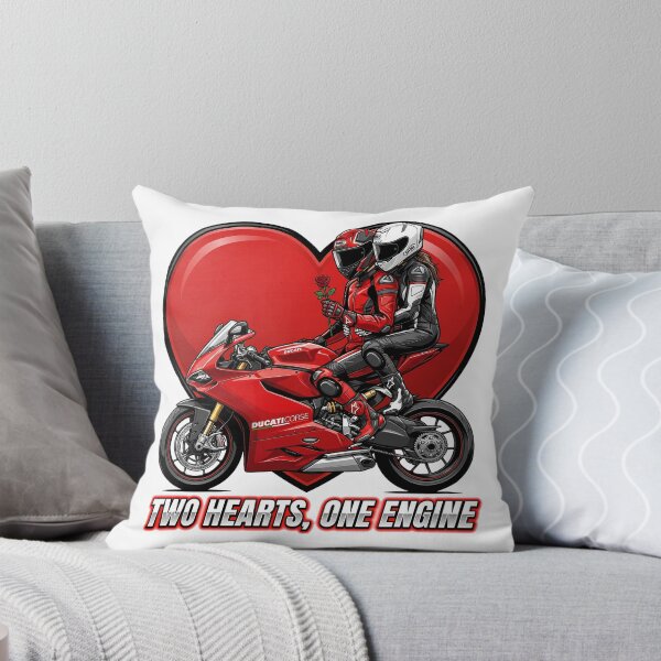 Item preview, Two Hearts One Engine – Ride or Die Couple Graphic designed and sold by enzoade.