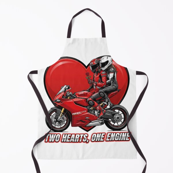 Item preview, Two Hearts One Engine – Ride or Die Couple Graphic designed and sold by enzoade.