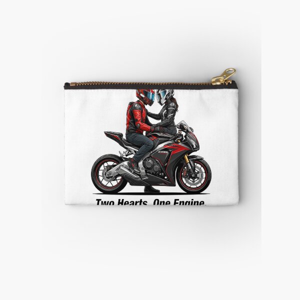 Item preview, Two Hearts One Engine – Passionate Biker Love Design designed and sold by enzoade.