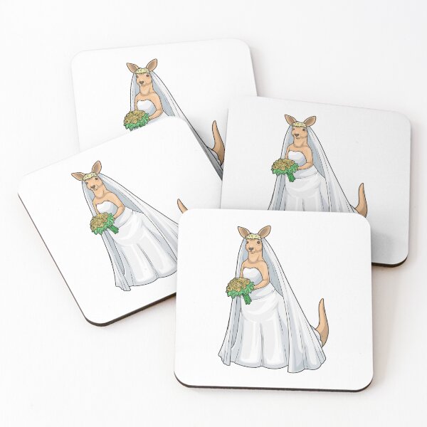 Item preview, Kangaroo Bride Bunch of Flowers Wedding designed and sold by Snabdesign84.