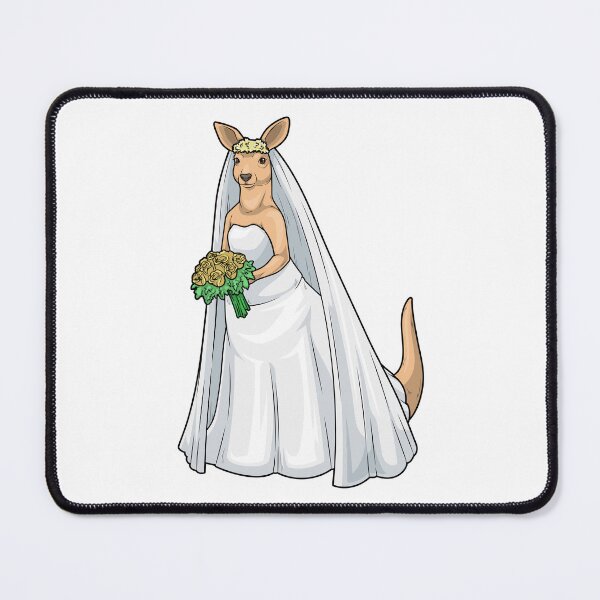 Item preview, Kangaroo Bride Bunch of Flowers Wedding designed and sold by Snabdesign84.