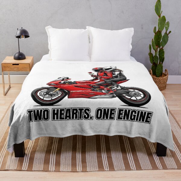 Item preview, Two Hearts One Engine – Biker Love Story Illustration designed and sold by enzoade.