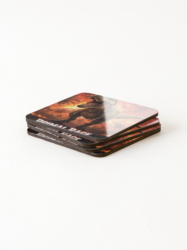 Thumbnail 4 of 5, Coasters (Set of 4), Primal Rage designed and sold by RaF71PrO.