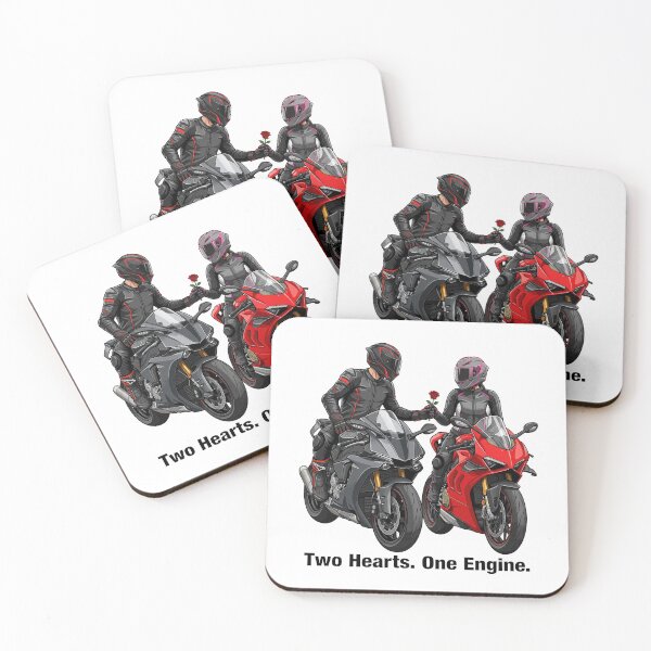 Item preview, Two Hearts One Engine – Riders in Love Graphic designed and sold by enzoade.