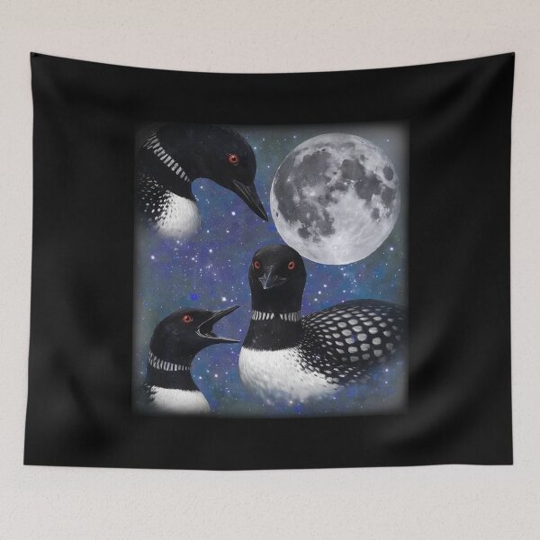 Item preview, Stupid Canadian Wolf Bird, Loon Lover, Canadian Wildlife - Heated Rivalry  designed and sold by rexedmee8.