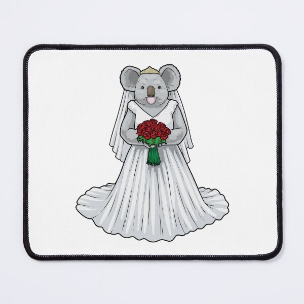 Item preview, Koala Bride Rose Wedding designed and sold by Snabdesign84.