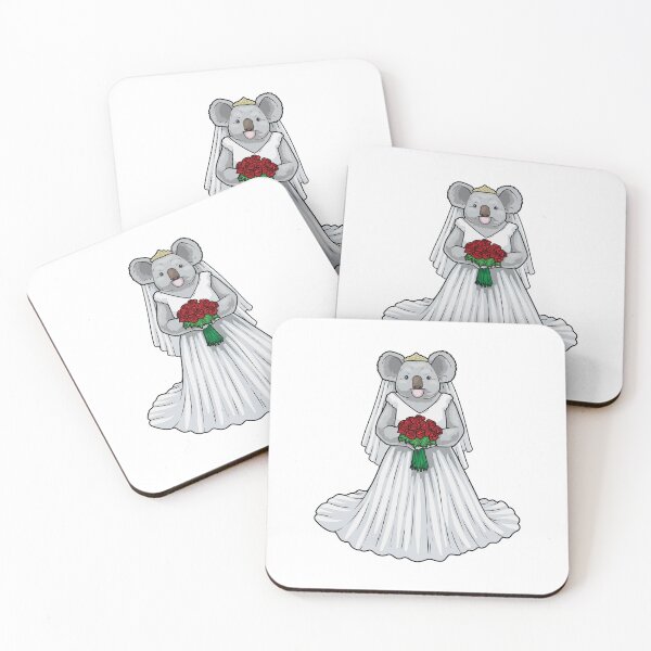Item preview, Koala Bride Rose Wedding designed and sold by Snabdesign84.