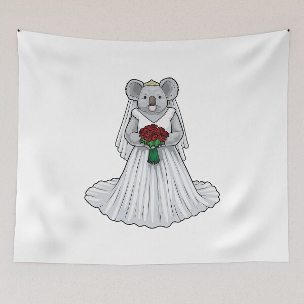 Item preview, Koala Bride Rose Wedding designed and sold by Snabdesign84.