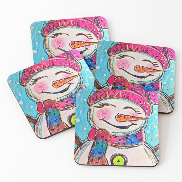Item preview, Joyful Winter Snowman Illustration designed and sold by mazitovaart8.