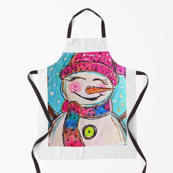 Item preview, Joyful Winter Snowman Illustration designed and sold by mazitovaart8.