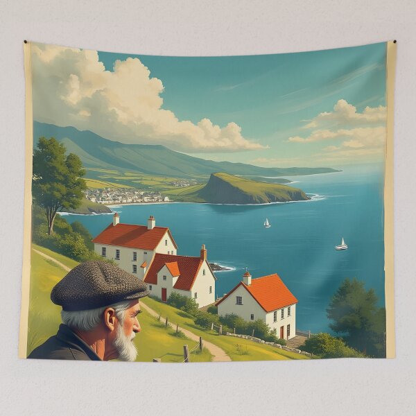 Item preview, Beautiful Ireland - a retro travel poster designed and sold by Robert Lacy.