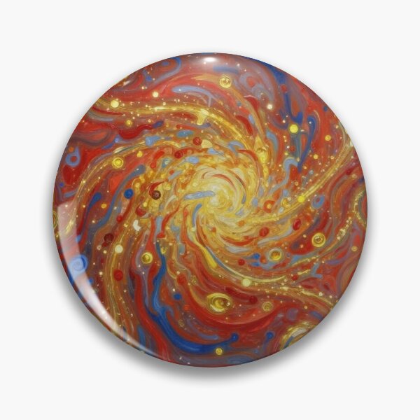 Item preview, Spiral Leaves in Motion – van Gogh Style meets Cosmic Flow for Dreamers & Color Poets designed and sold by FotoworldEdel.