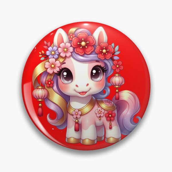 Artikelvorschau, Kawaii-Hengst zum chinesischen Neujahr 2026 entworfen und verkauft von GrumpySableye.