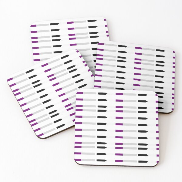Item preview, Demisexual Pride Flag Bar Line designed and sold by TackyTime.