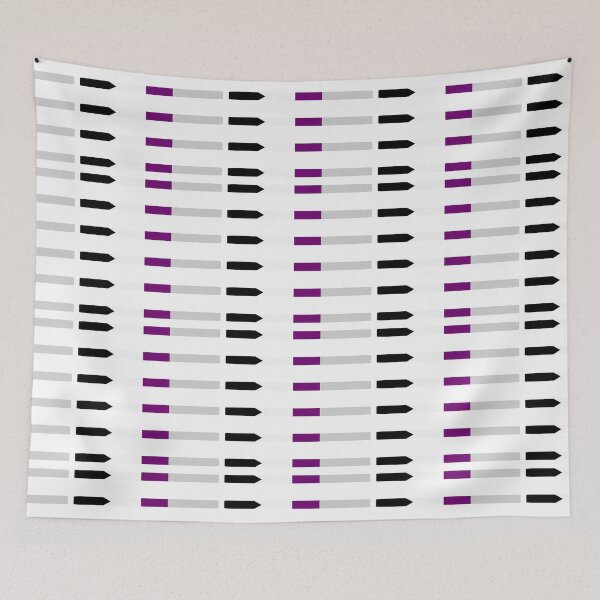 Item preview, Demisexual Pride Flag Bar Line designed and sold by TackyTime.