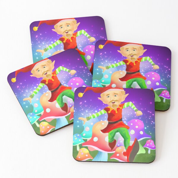 Item preview, Elf on Purple  designed and sold by Digital Attic 95.