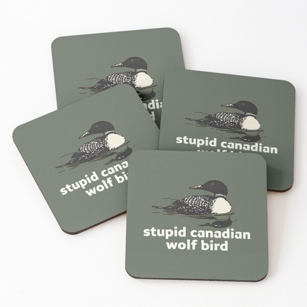Item preview, Stupid Canadian Wolf Bird, Loon Lover, Canadian Wildlife - Heated Rivalry  designed and sold by rexedmee8.