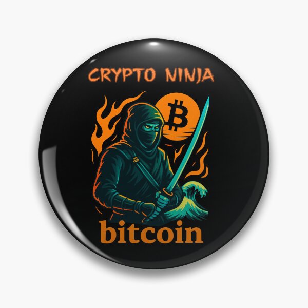 Item preview, CRYPTO NINJA – Stealth Meets Blockchain Power designed and sold by BitCrop.