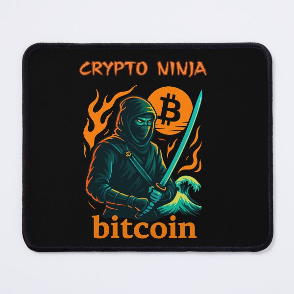 Item preview, CRYPTO NINJA – Stealth Meets Blockchain Power designed and sold by BitCrop.