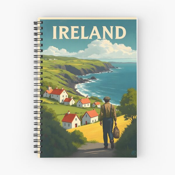 Item preview, Retro travel poster for Ireland designed and sold by Robert Lacy.