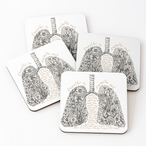 Item preview, Decorative floral lungs anatomy designed and sold by bokasin.