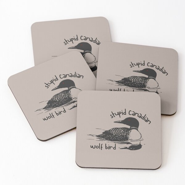 Item preview, Stupid Canadian Wolf Bird, Loon Lover, Canadian Wildlife - Heated Rivalry  designed and sold by rexedmee8.