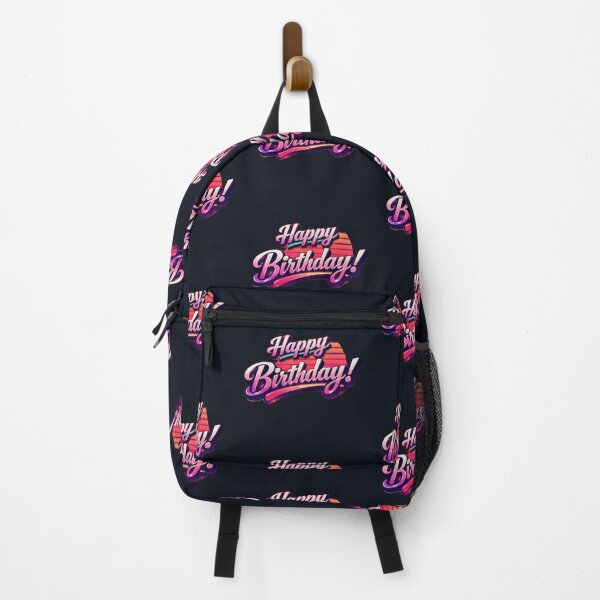 Item preview, Happy Birthday – 90s Retro Futuristic Neon Aesthetic designed and sold by Studio Yvonne .