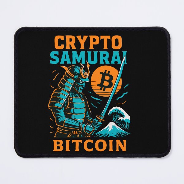 Item preview, Crypto Samurai – Bitcoin Bushido Warrior Design designed and sold by BitCrop.