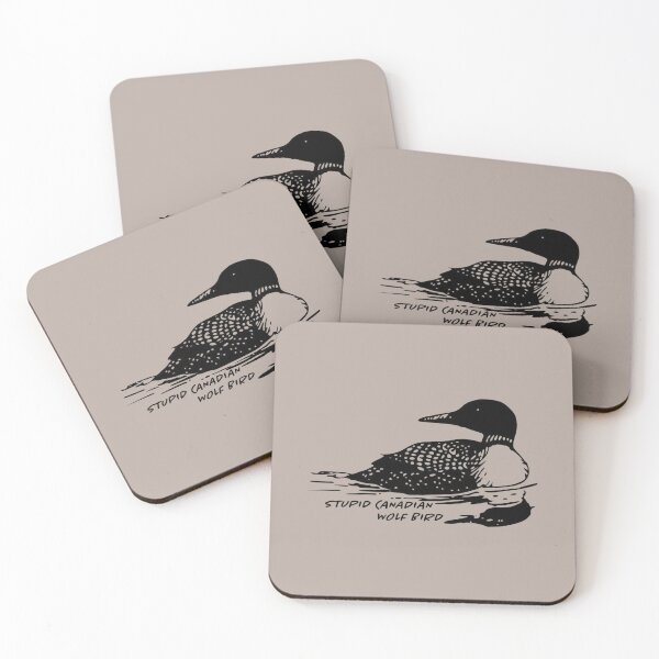 Item preview, Stupid Canadian Wolf Bird, Loon Lover, Canadian Wildlife - Heated Rivalry  designed and sold by rexedmee8.