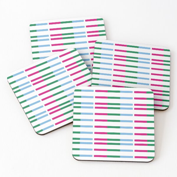 Item preview, Polysexual Pride Flag Bar Line designed and sold by TackyTime.