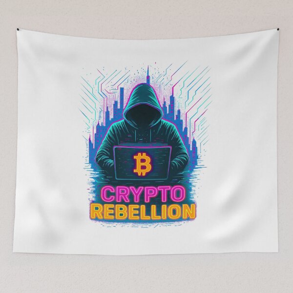 Item preview, Crypto Rebellion  designed and sold by BitCrop.