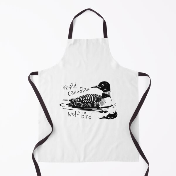 Item preview, Stupid Canadian Wolf Bird, Loon Lover, Canadian Wildlife - Heated Rivalry designed and sold by rexedmee8.