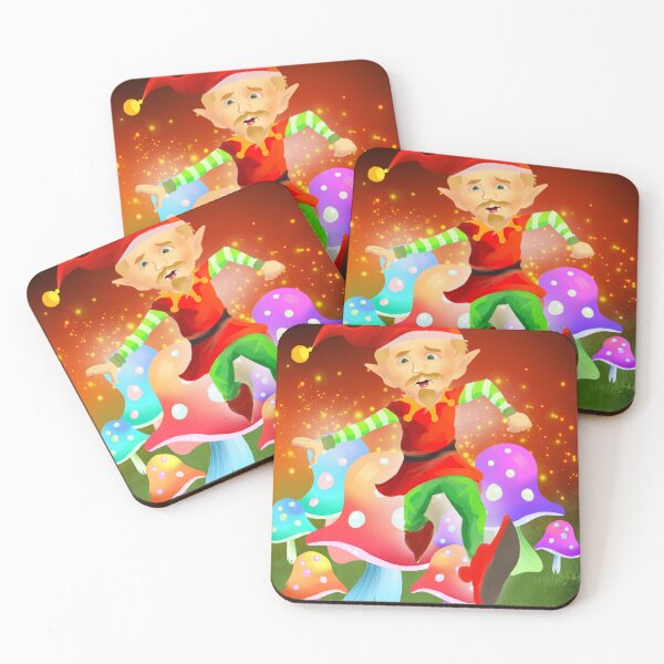 Item preview, Elf on Red  designed and sold by Digital Attic 95.