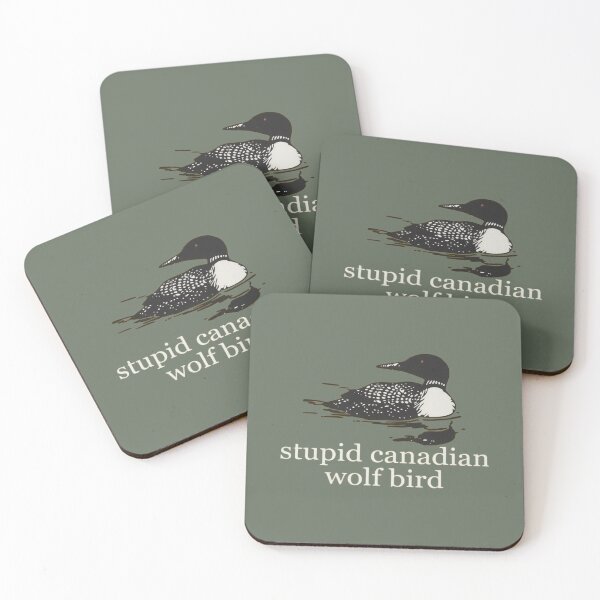 Item preview, Stupid Canadian Wolf Bird, Loon Lover, Canadian Wildlife - Heated Rivalry  designed and sold by rexedmee8.