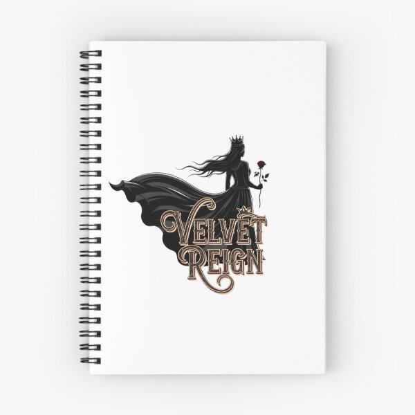 Artikelvorschau, Velvet Reign – Dark Queen Gothic Illustration entworfen und verkauft von aaljone007.