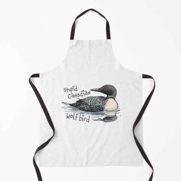Item preview, Stupid Canadian Wolf Bird, Loon Lover, Canadian Wildlife - Heated Rivalry designed and sold by rexedmee8.