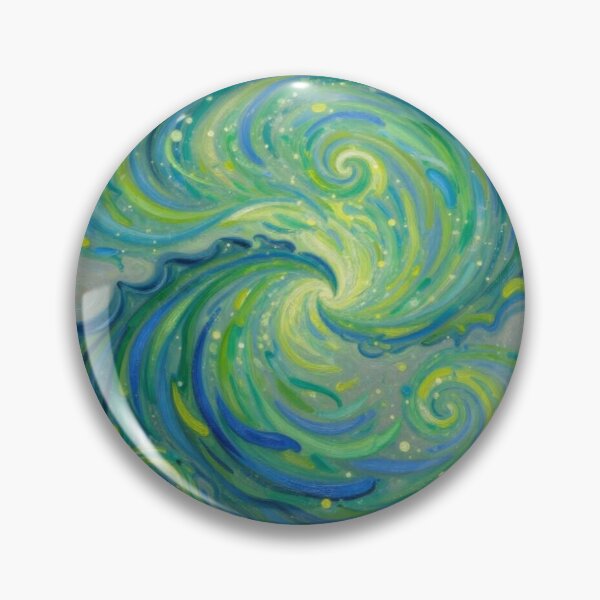 Item preview, Spiral Leaves in Motion – van Gogh Style meets Cosmic Flow for Dreamers & Color Poets designed and sold by FotoworldEdel.