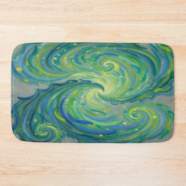 Item preview, Spiral Leaves in Motion – van Gogh Style meets Cosmic Flow for Dreamers & Color Poets designed and sold by FotoworldEdel.
